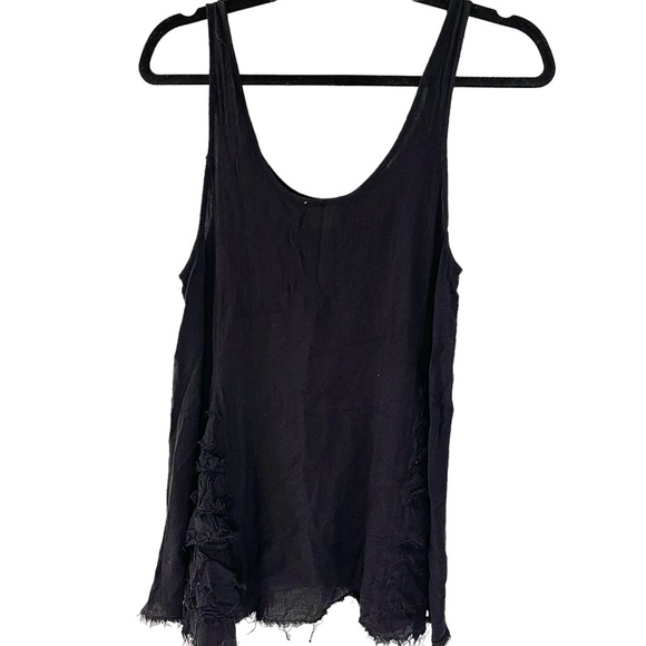 ❤️ Free People Intimately Black Ruffled Cami - Picture 8 of 10